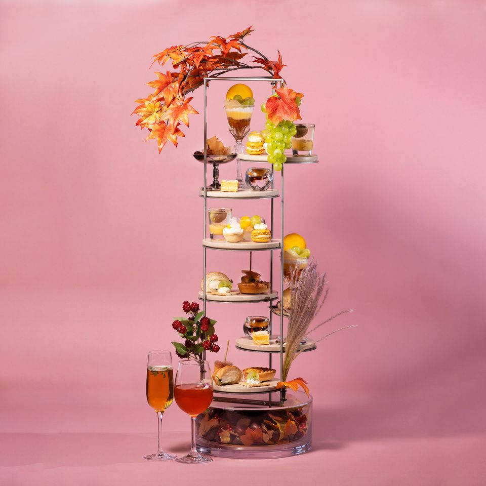 Weekends & holidays only: “Shine Muscat × Chestnut Moon Viewing AfterMOON Tea”