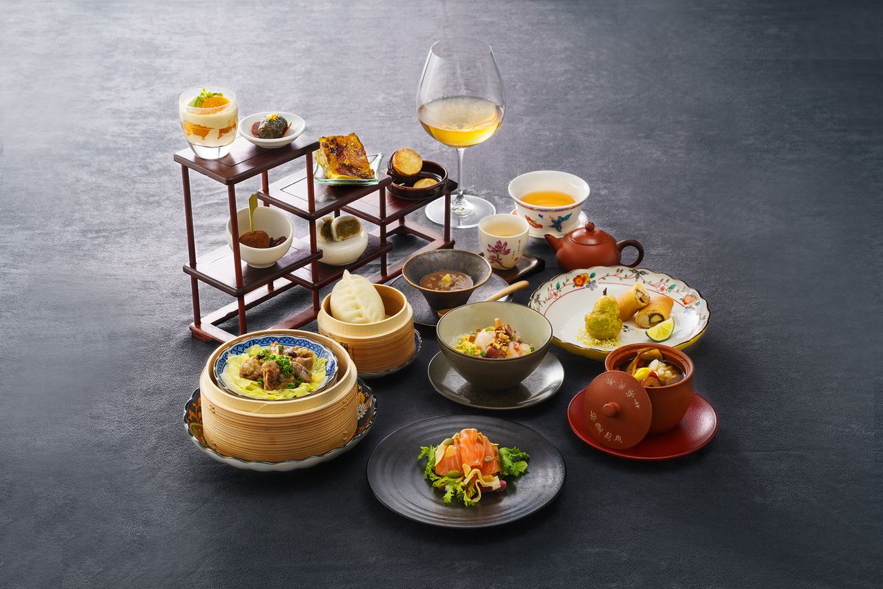 秋のアフタヌーンティー【Dim Sum Aftenoon Tea】
