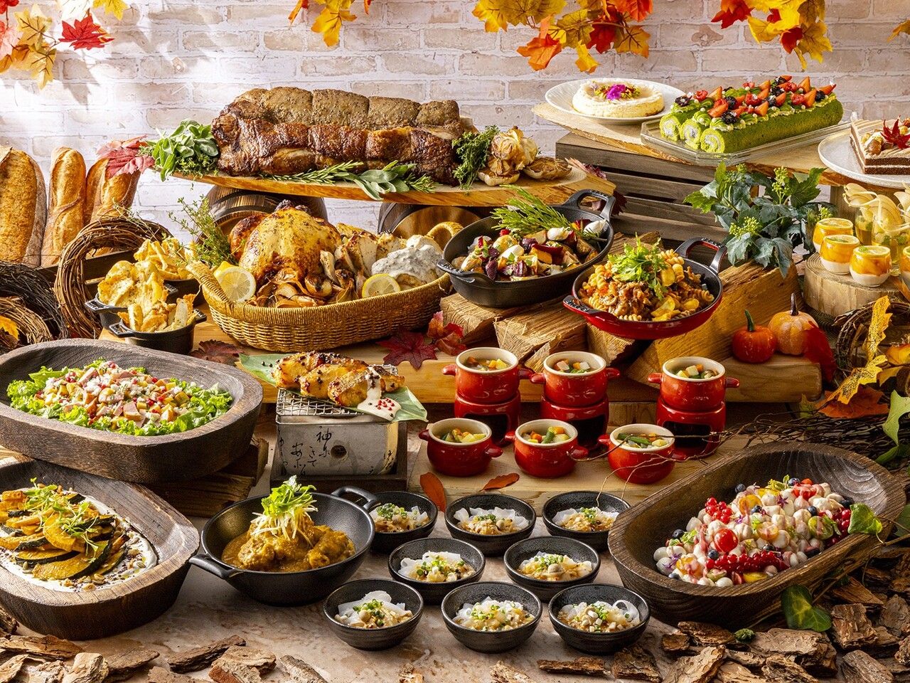 9/18～Weekend & Holiday Autumn Lunch Buffet　Adults