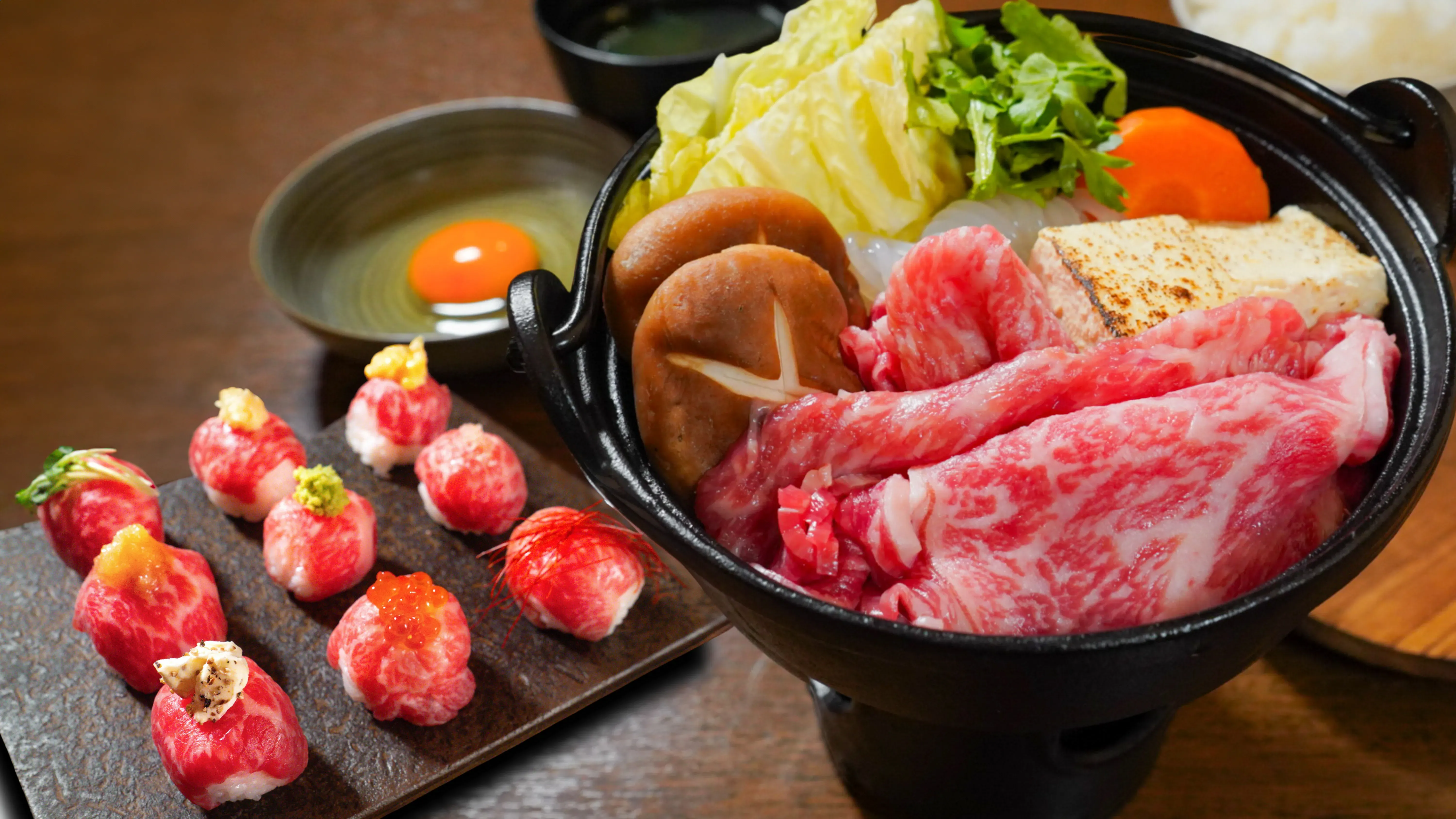 (Halal) Wagyu Beef Hamburger Steak & Teriyaki bowl Asakusa Restaurant 5W-Tokyo