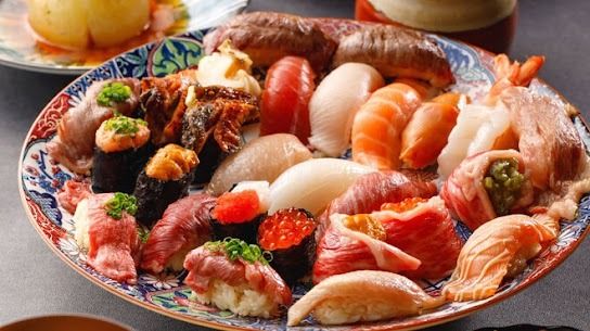 黄金出汁しゃぶと江戸前寿司 肉のあさつ 梅田お初天神店