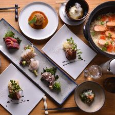 5,000円コース＋3,000円飲み放題付