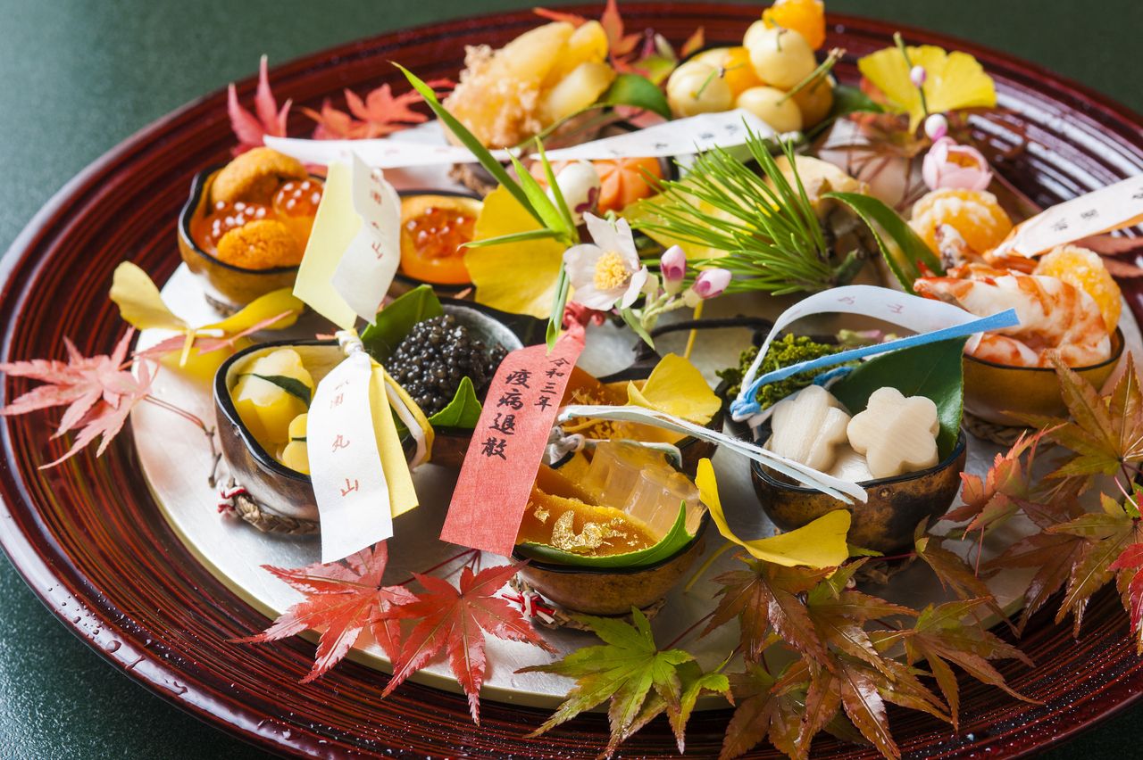 Kaiseki course 15,000 yen