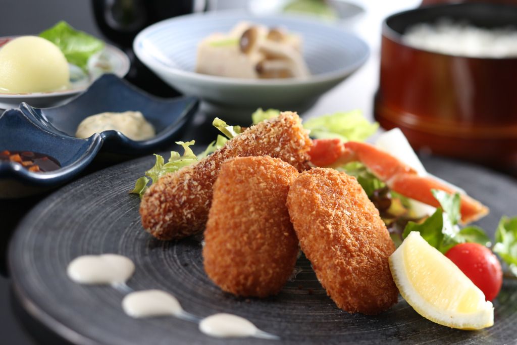 【ランチ】かにコロッケ膳
