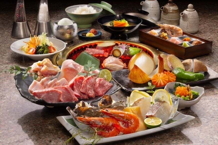 【3～5月晚餐】阿波 MEGUMI 炭火燒烤套餐