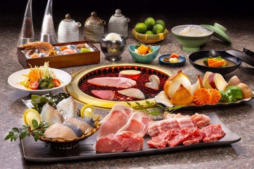 【3～5月晚餐】阿波OHGE 炭火燒烤套餐