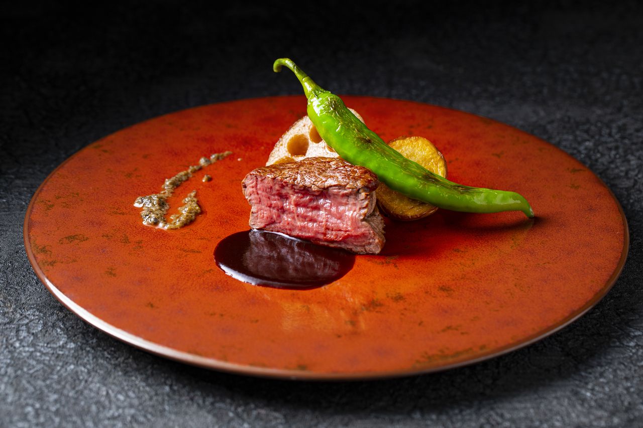 【平日ランチ】乾杯スパークリング付！牛フィレ肉のローストなど全4品のランチコース