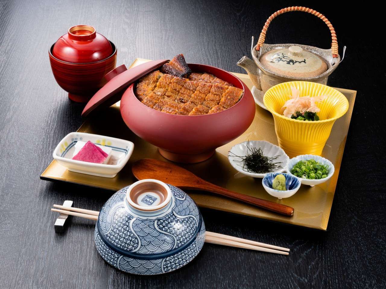 코스 요리【鰻ひつまぶし-Hitsumabushi】