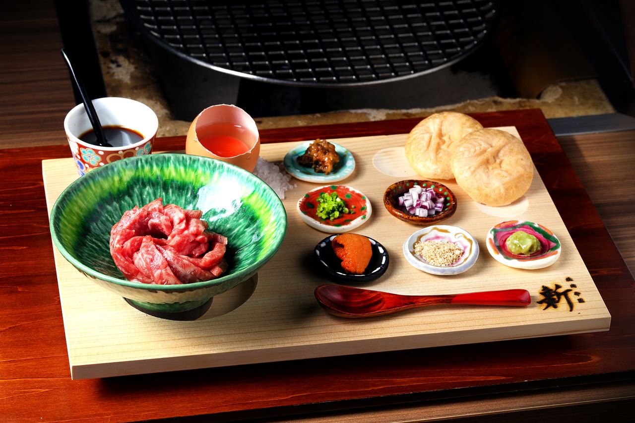 [Lunch] Charcoal-grilled meat course "Shirakawa"