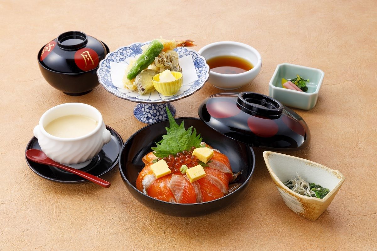 ミルクサーモン漬け御膳