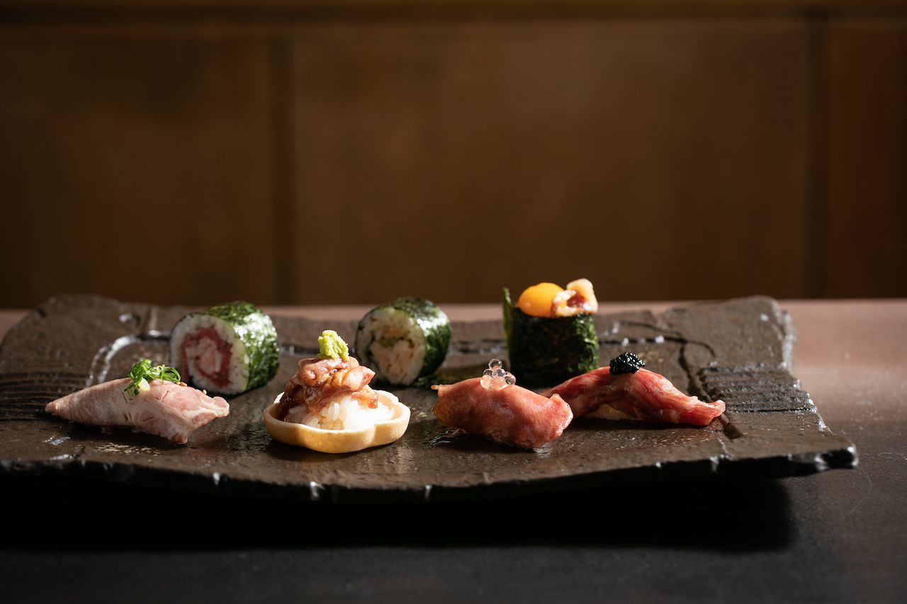 肉鮨ランチコース　2800円