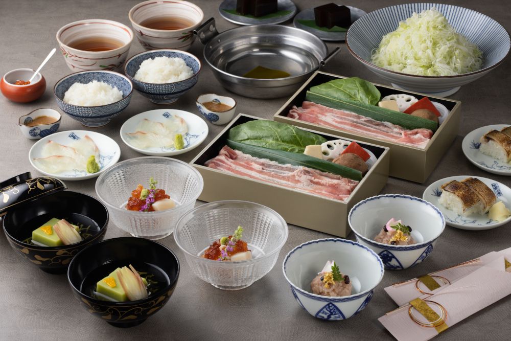 [Lunch - Individual hot pot dashi shabu-shabu] Celebration banquet "Iwai" (Specially selected pork) *Reservation required by the day before