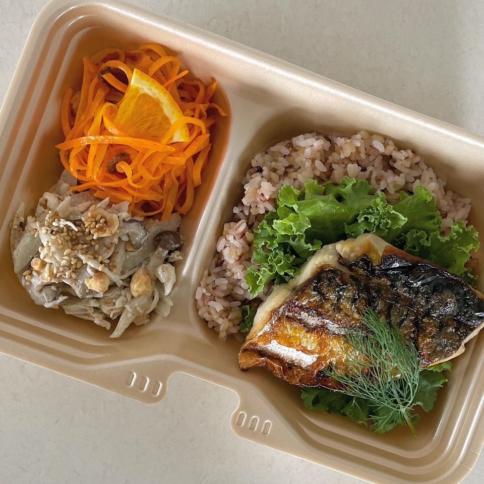 A BENTO サバのグリル