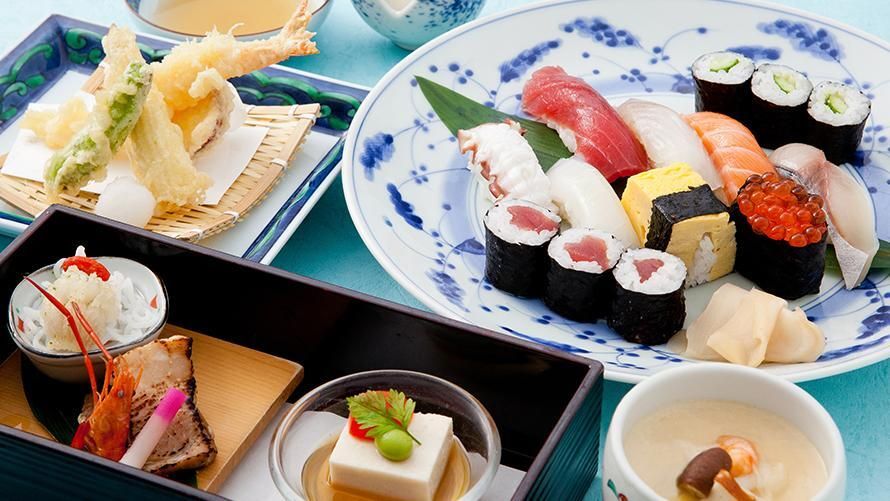[Members-only plan] Sushi lunch "Sazanami"