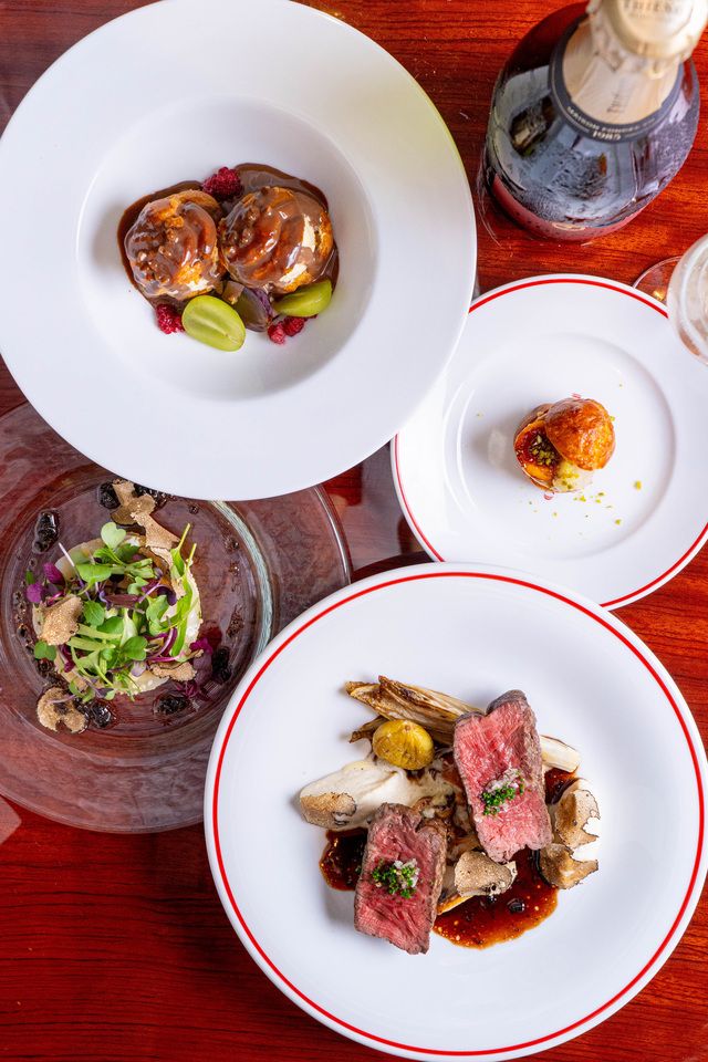 [Lunch Prefix] MENU DEJEUNER < >