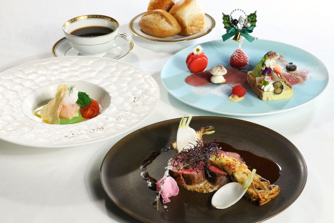 お得！【百年カレーパイ土産付】プリフィックスランチ　－冬－　