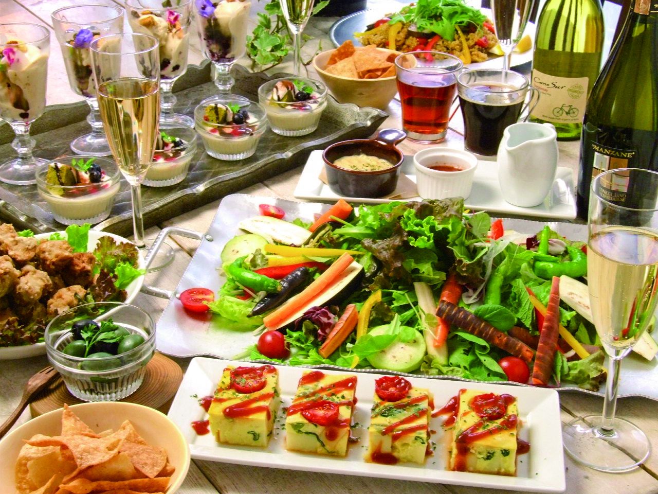 【平日限定】ランチパーティー１ドリンク付き