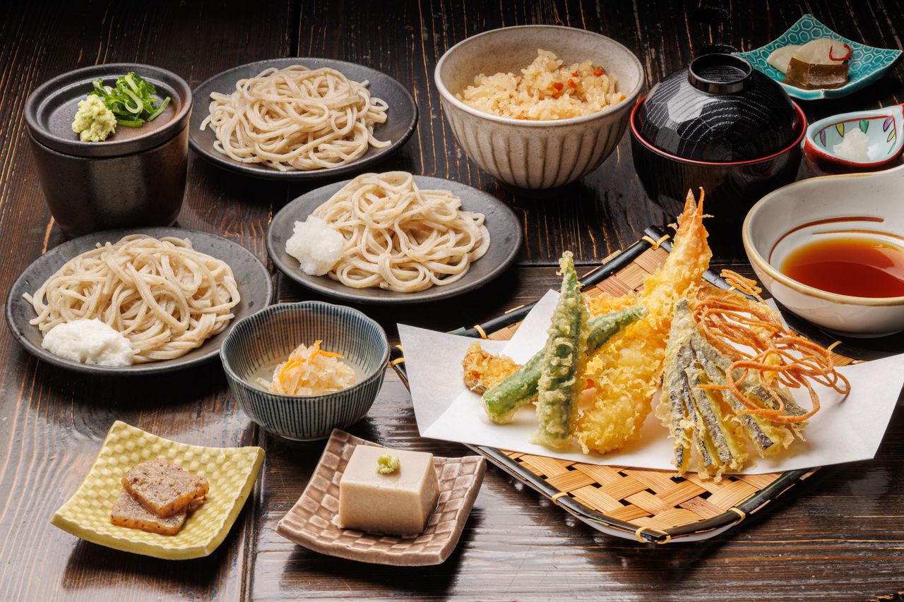 Seasonal Tempura Set