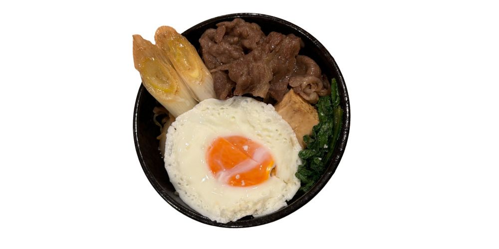 No.10 Sukiyaki Don (Sukiyaki Beef Rice Bowl）