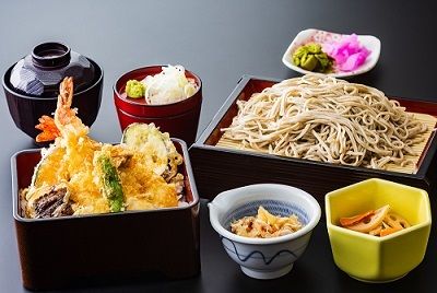 【温泉×ランチ】コース ≪天重＆そば≫土休日
