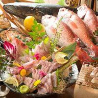 12,000 yen (tax included) {Nodoguro, raw sea urchin, abalone, oysters, Juyondai} [Exquisite] Right in the middle of delicious seafood! It will hit the target of your heart! Uogashi exquisite course includes 2 hours of all-you-can-drink with 50 kinds of carefully selected sake