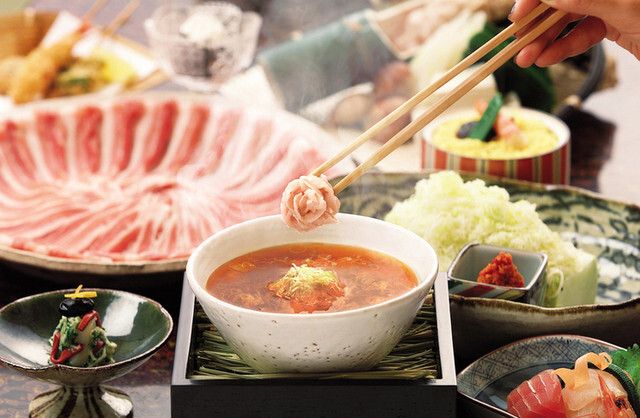 Tsuyu Shabu Set ★ Platinum Pork Belly & Loin