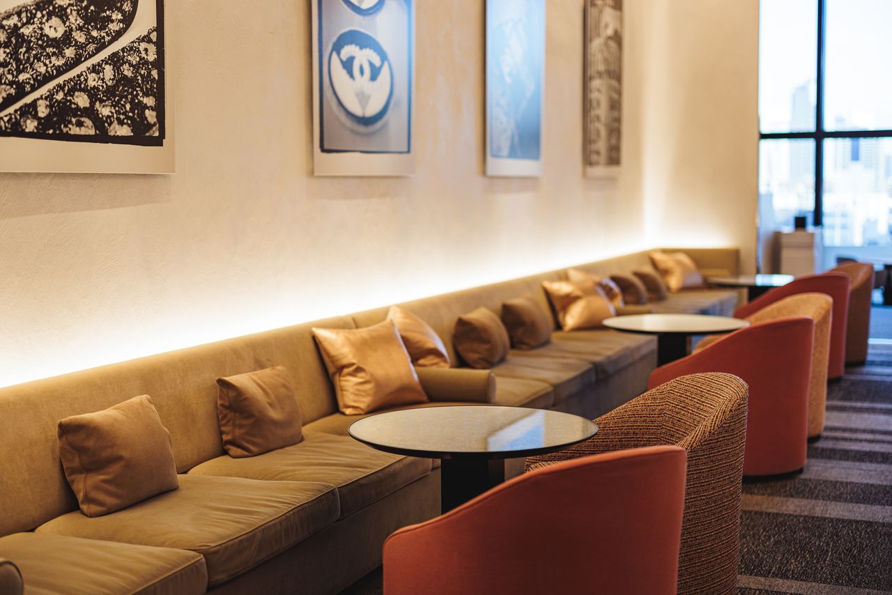 [Lounge seating] Afternoon tea with sparkling wine