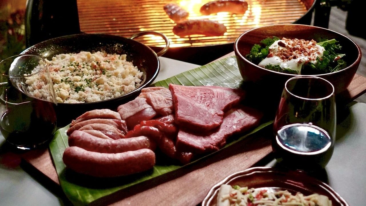 Black Wagyu Beef Terrace BBQ with All-You-Can-Drink Alcohol