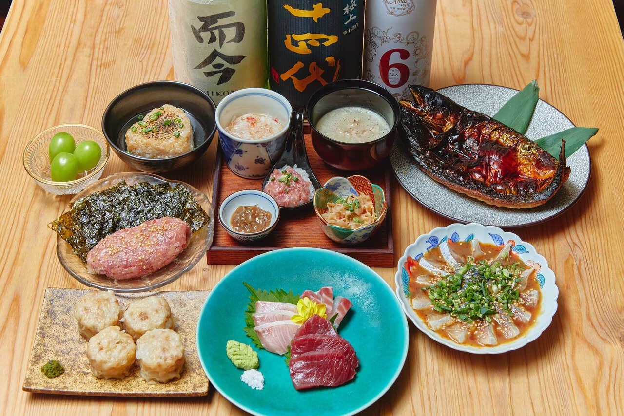 일본 술 바루 히로 계절 맡겨 12품 +2h 일본 술 음료 무제한 코스