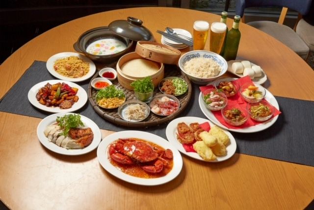 【WNKスペシャルプラン6000円】春限定の豪華なプラン！シンガポールで人気のインパクトの大きなチリクラブがあるコース、接待や会食などにおすすめ！