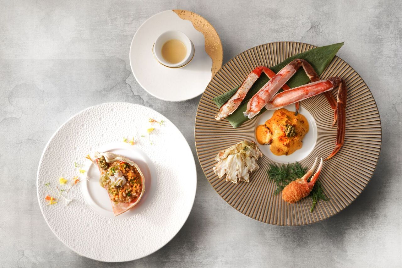 越前がにディナー