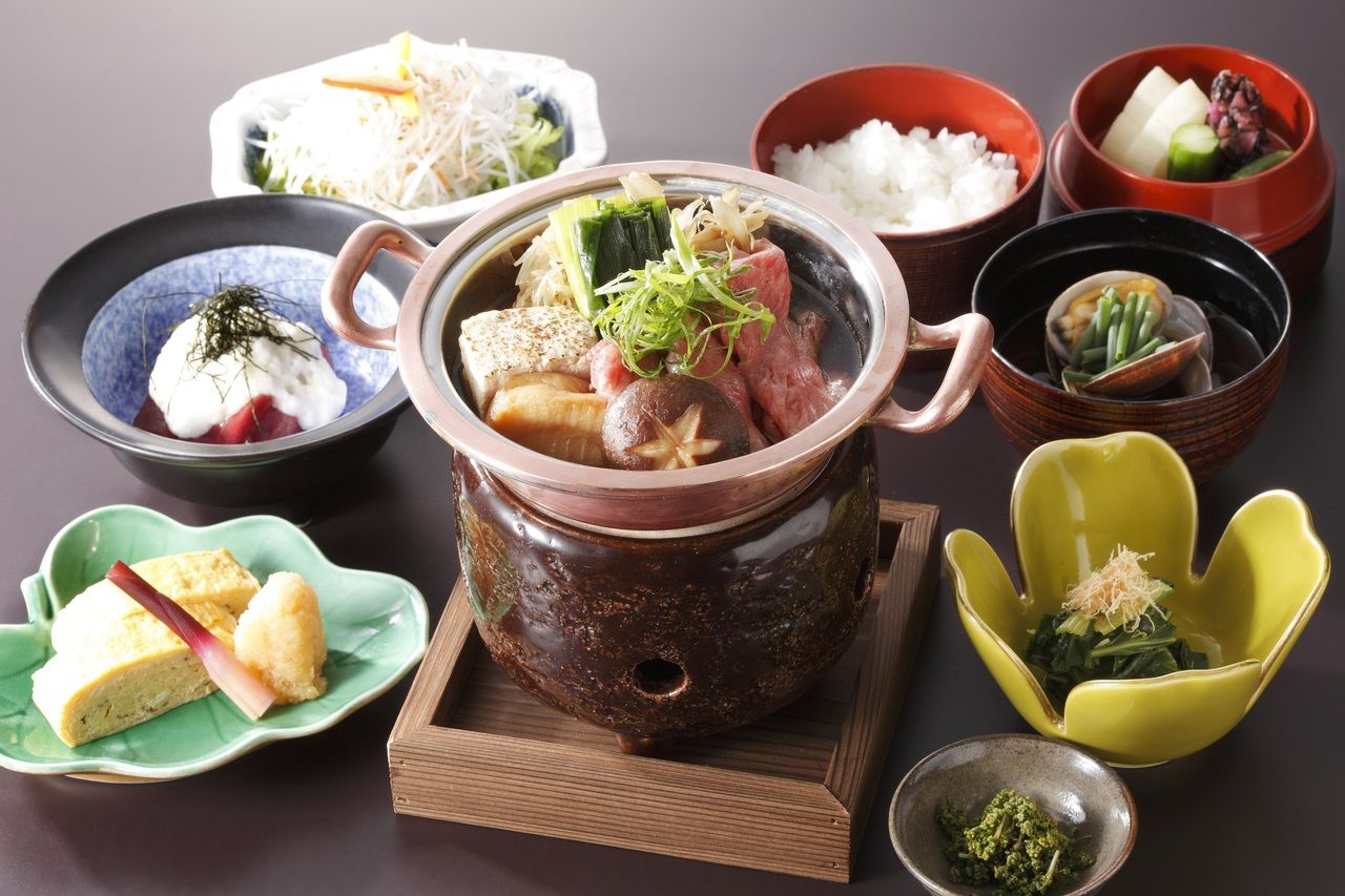 源氏香　昼御膳（和牛すき煮）