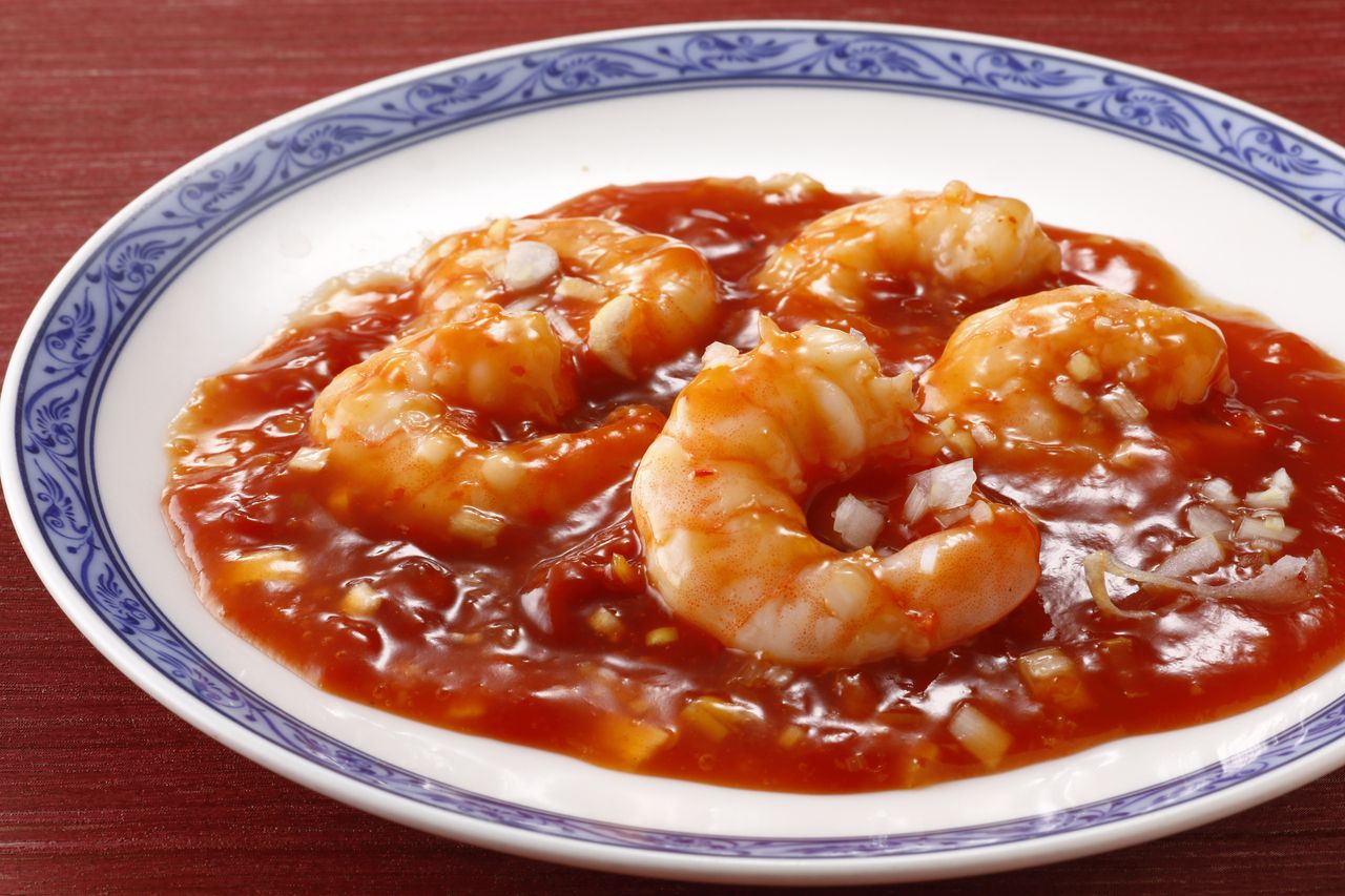 ＜2026年1/2～1/12 新春限定＞【新春ランチ】海老のチリソース煮+蟹の手の揚げ物、ふかひれスープなど<11時～15時限定＞