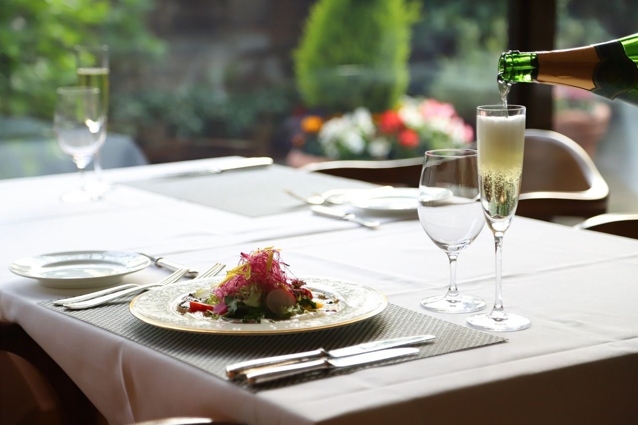 【Lunch C】肉or魚選べるメイン、選べるパスタorスープなど 全4品