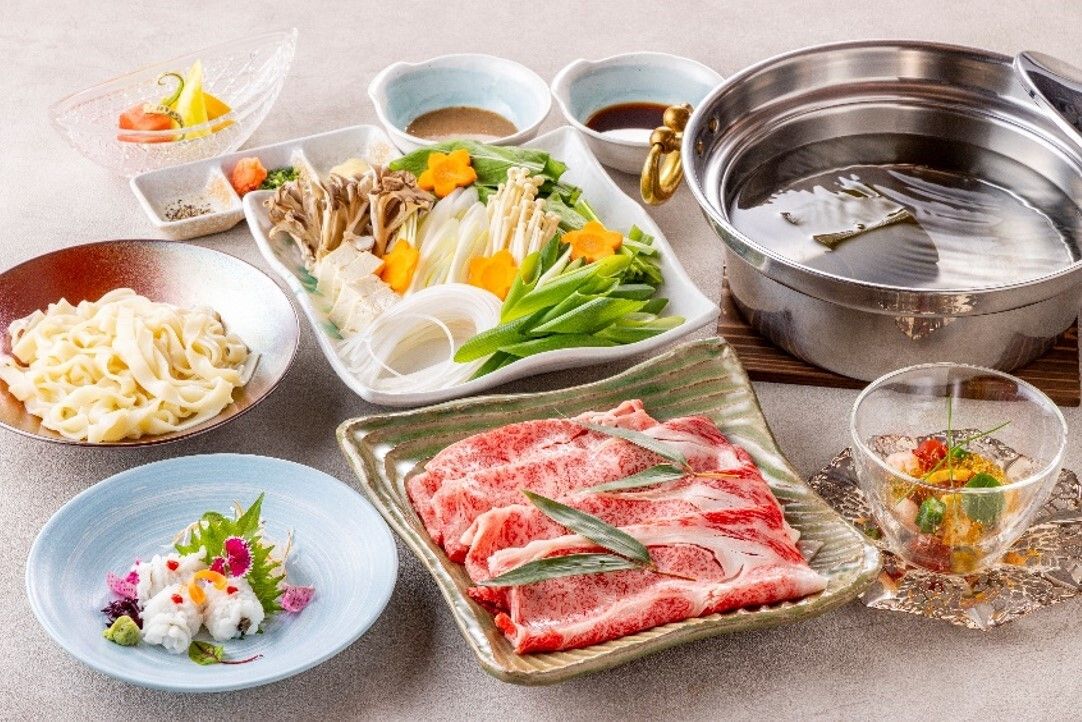 Dinner course "Shabu Shabu"