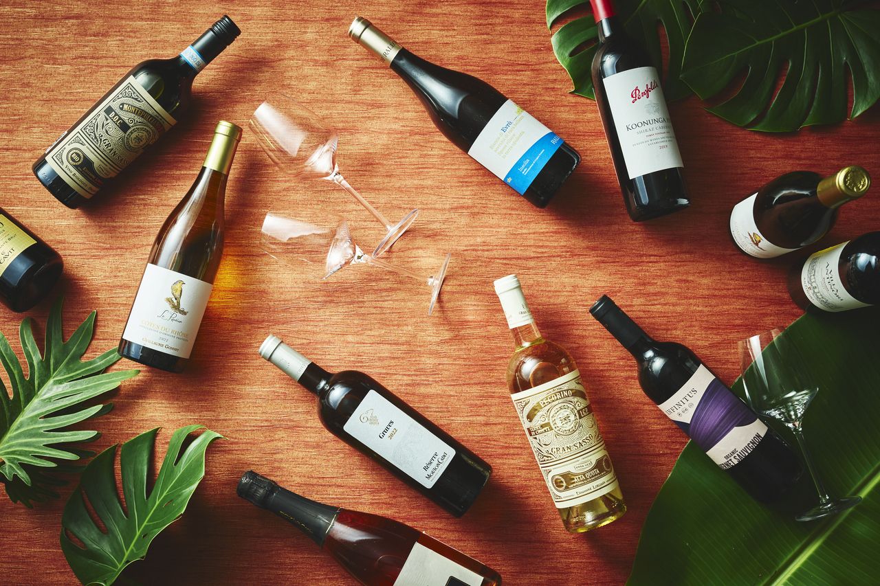 Selected Wines Free-flow