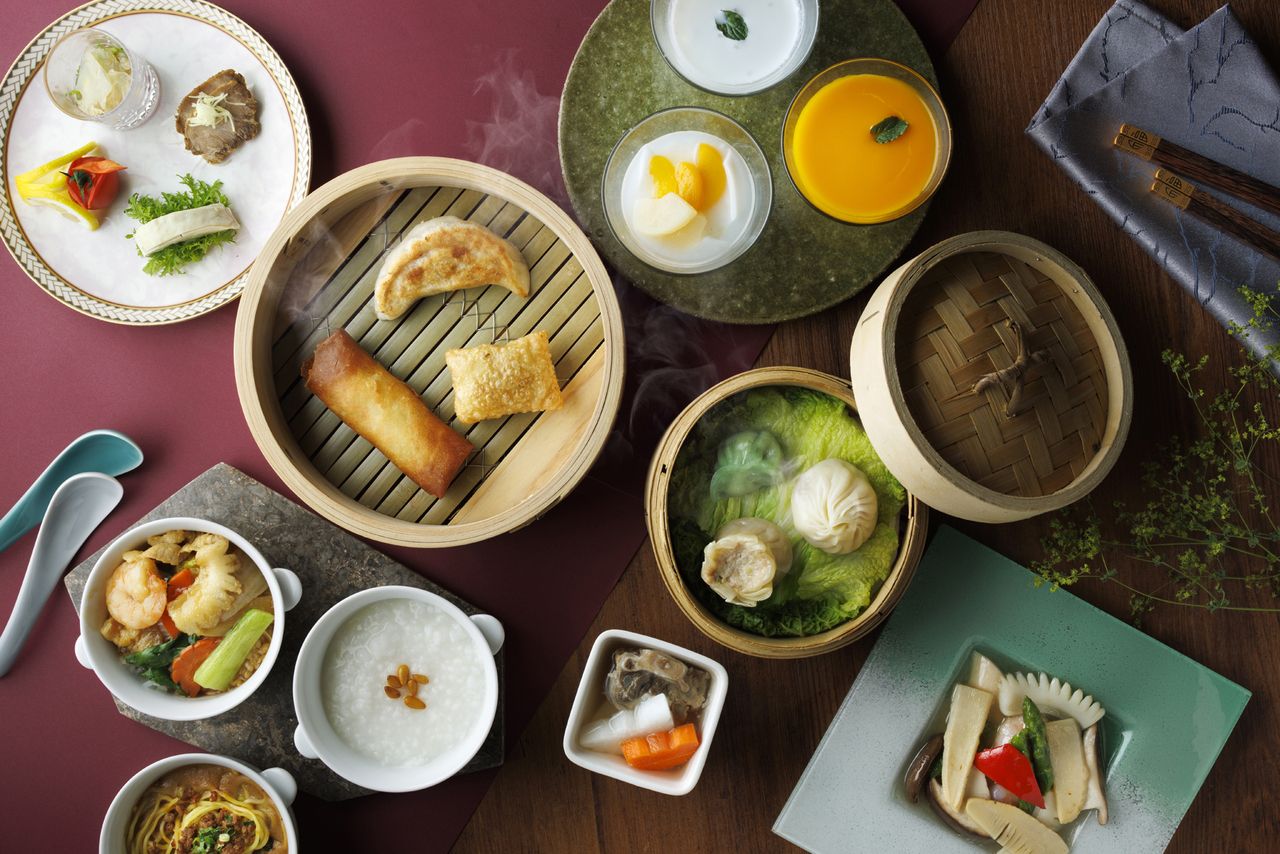 厳選中国茶付き！　お昼の飲茶コース 　