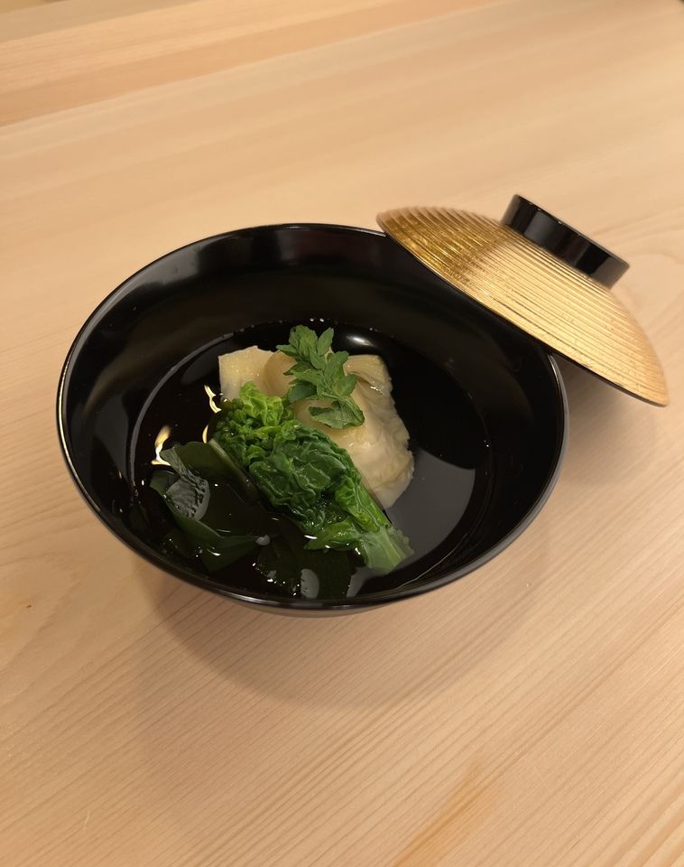 ランチ季節のおつまみ3品と握りコース