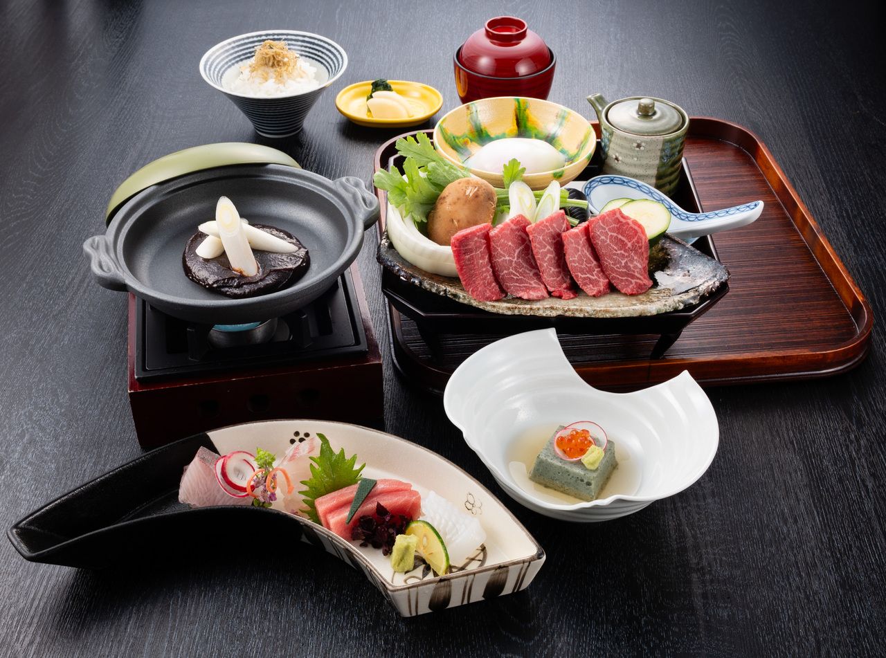 Course meal【極御膳-Meat & Sashimi-】 