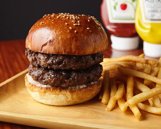 【Kuroge Wagyu Beef】Double burger