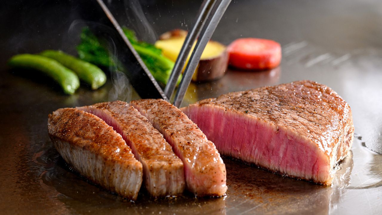 Oita Wagyu Steak Lunch (Sirloin 120g)