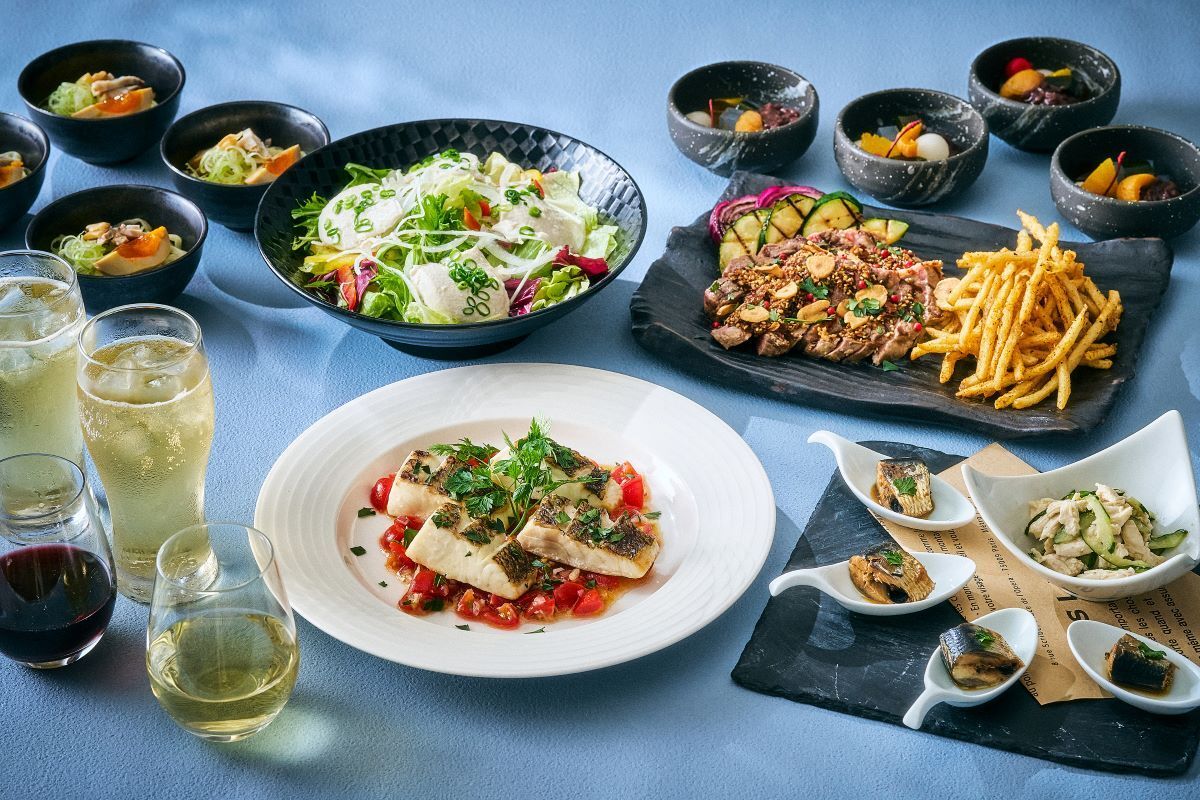 Summer Gathering Plan / Plated dishes + open bar / 120-minute limit / ¥8,000 (for 2–16 guests)