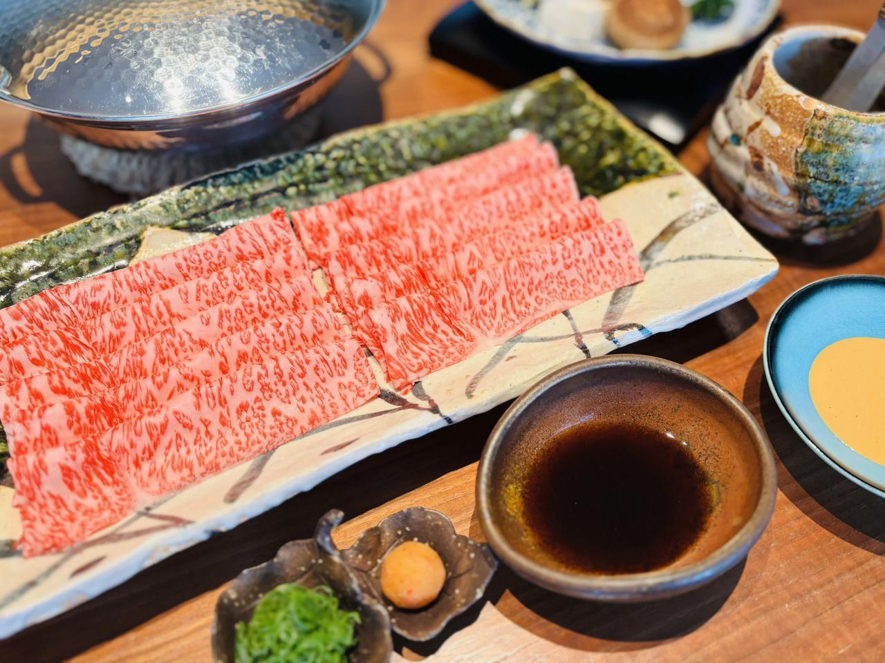 午餐【松阪牛涮锅套餐】