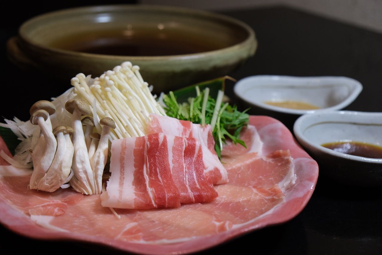 Agu Pork Shabu-Shabu Hot Pot Kaiseki Course (for 7-12 people)