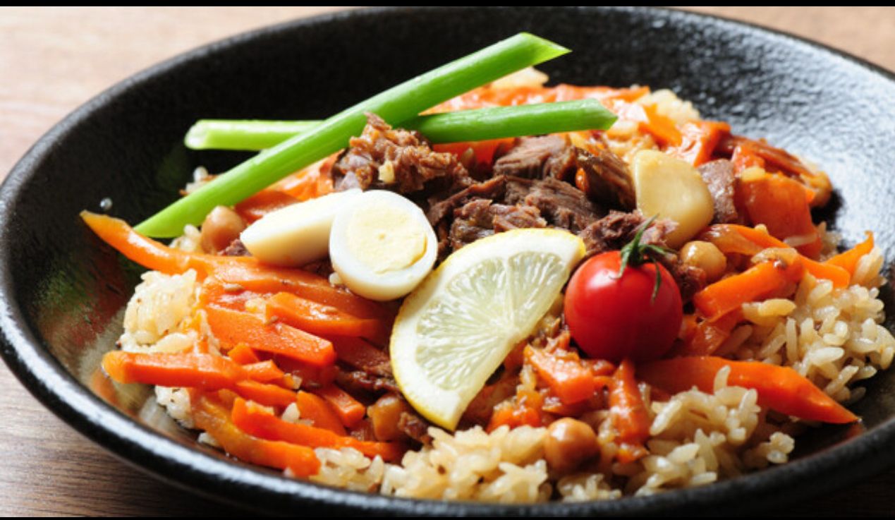 [Classic Course] A course of 6 classic Uzbek dishes including "plov" and "mantei"
