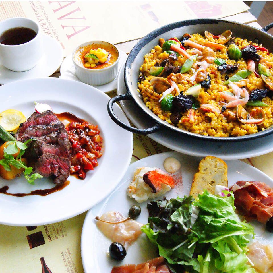 HP限定★公式予約特典付き!!【ランチ】カジュアルランチコース《乾杯ドリンクプレゼントorデザートがボリュームアップ♪》