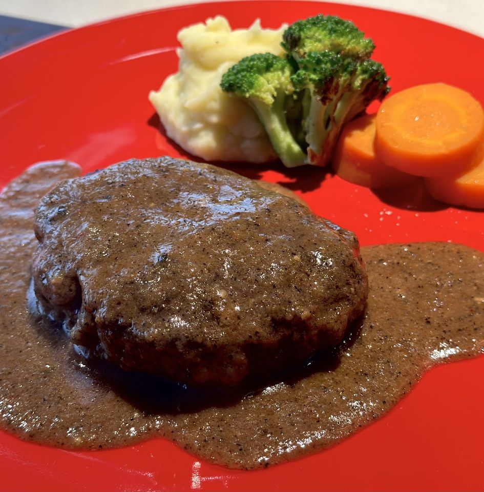 100% Japanese Black Beef Hamburger Steak