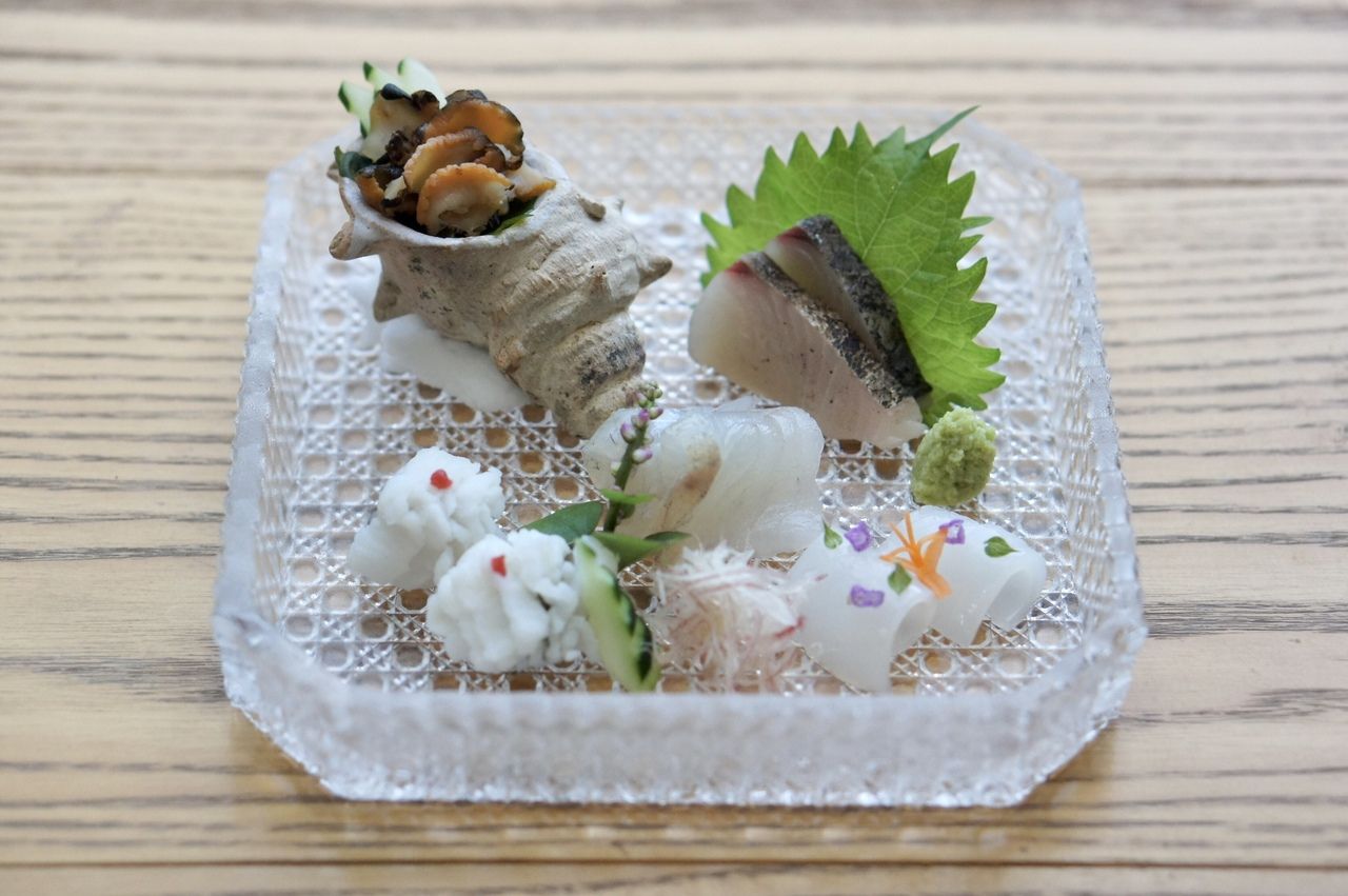 【リーズナブル】地魚のコース／竹野漁港の地魚を使用したお料理、全6品の軽めのコース