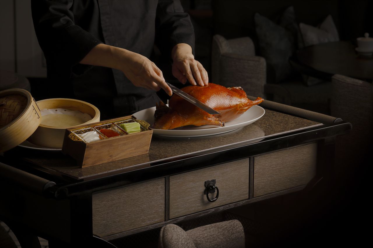 Half Roasted Duck