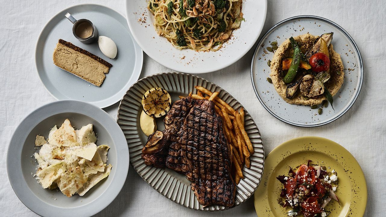 【GH COURSE】Includes our popular appetizers, pasta, a main L-bone steak, and dessert!